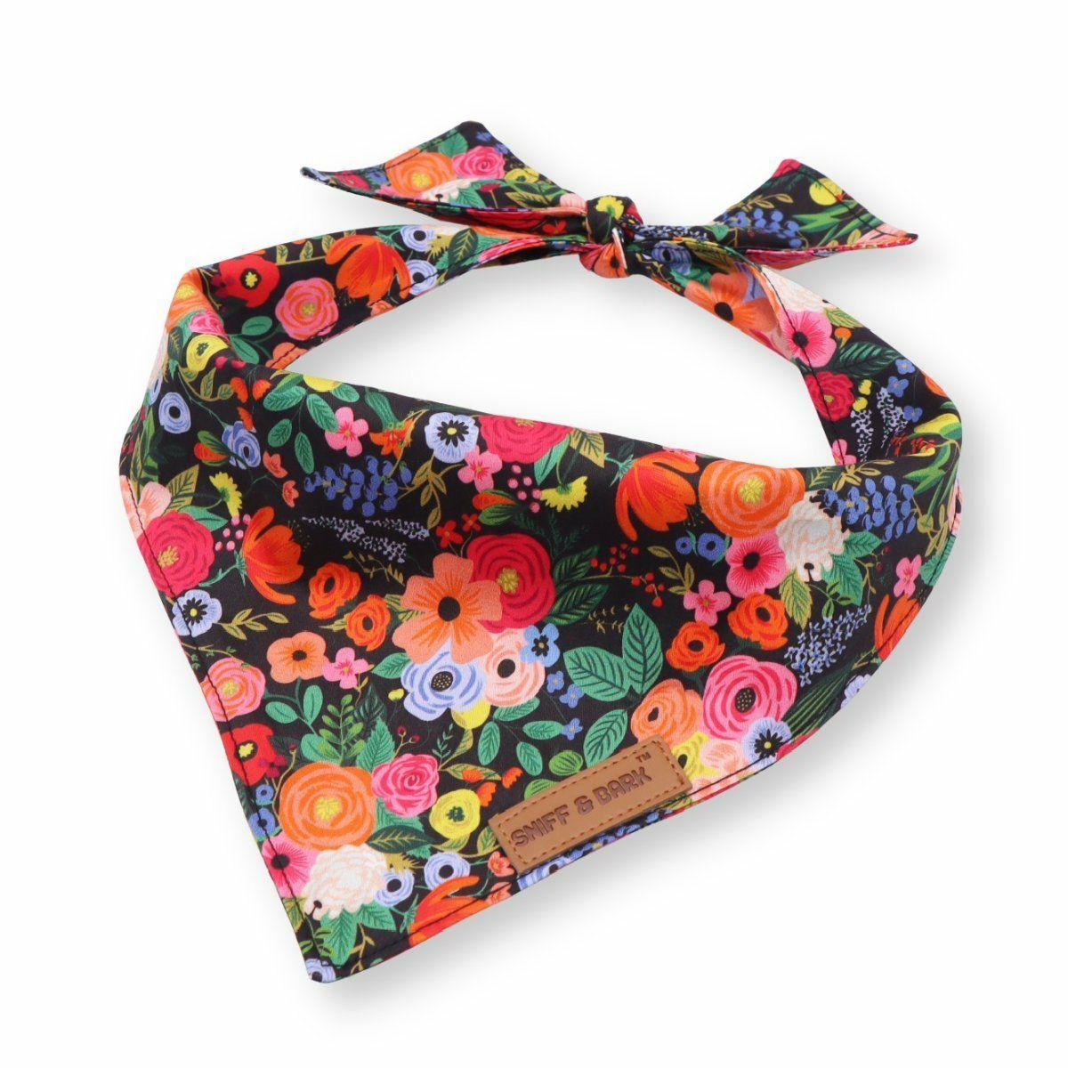 Bandana | Dogs Midnight Floral Bandana