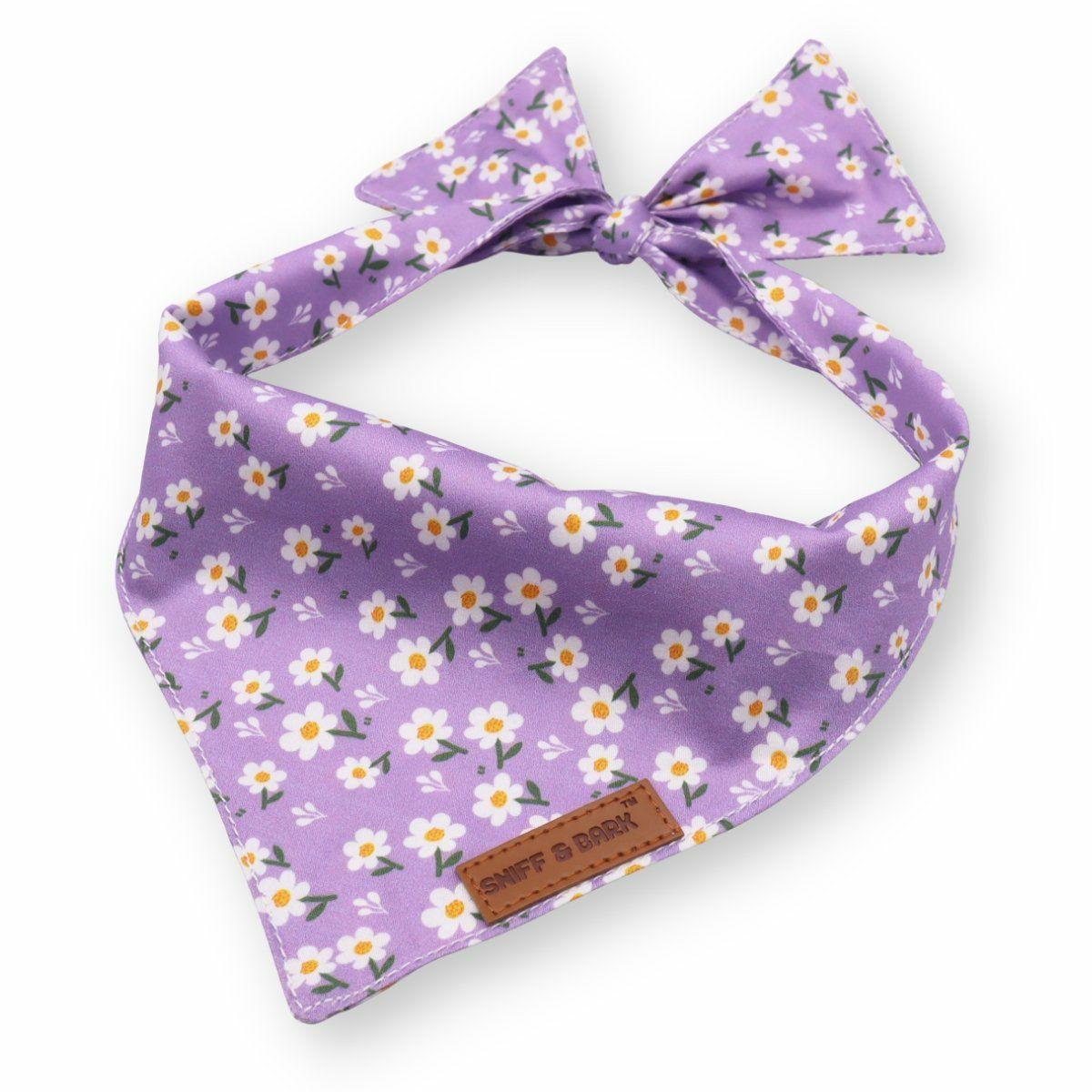 Bandana | Dogs Purple Daisy Bandana