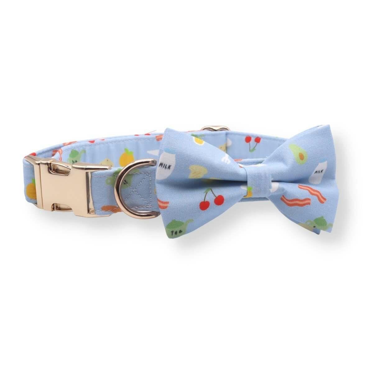 Bow Tie Collar | Dogs Breakfast Food Bow Tie Unbreakable Collar™