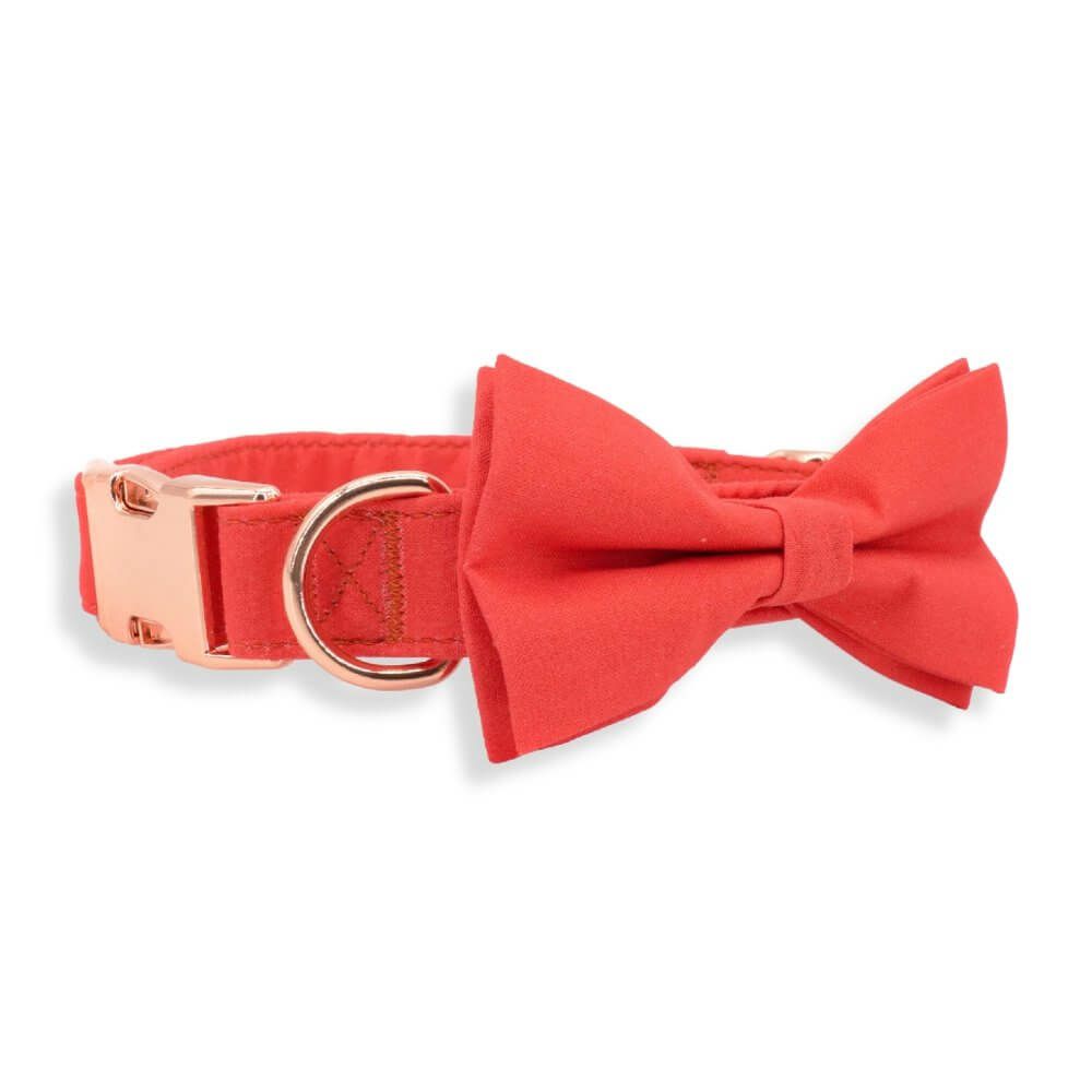 Bow Tie Collar | Dogs Bright Pink Bow Tie Unbreakable Collar™