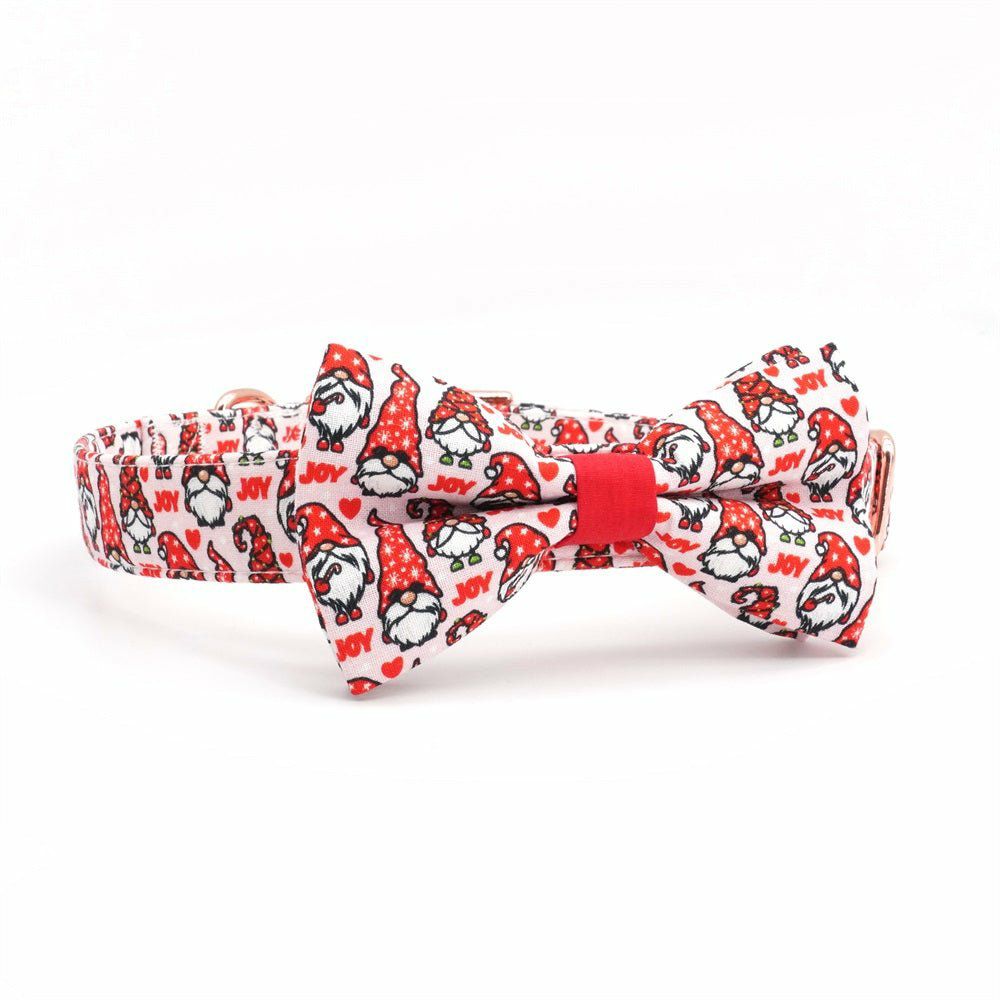 Bow Tie Collar | Dogs Jolly Santa Bow Tie Unbreakable Collar™