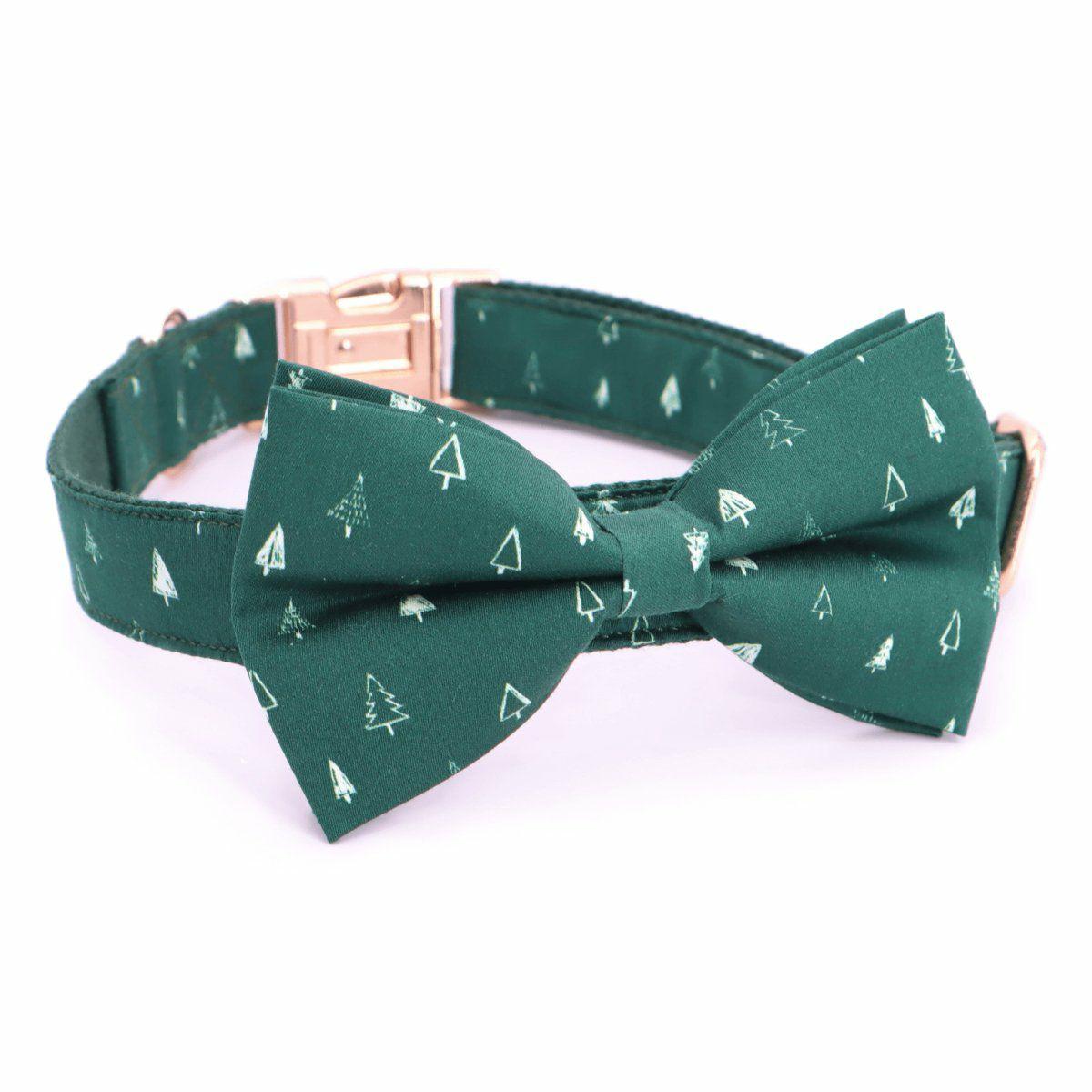 Bow Tie Collar | Dogs Trees Bow Tie Unbreakable Collar™