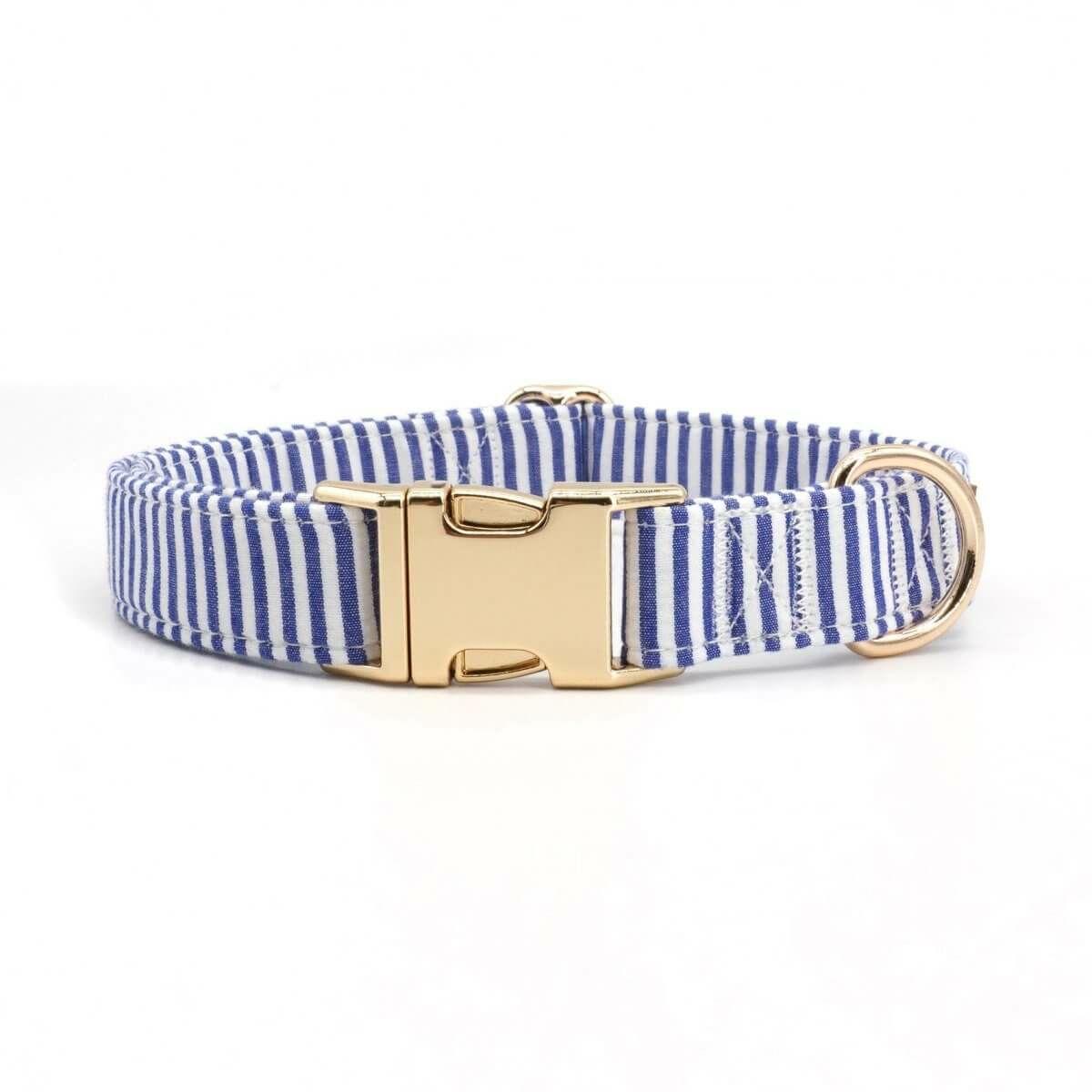 Collars | Dogs Blue Stripes Unbreakable Collar™