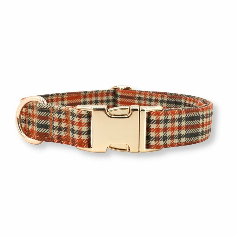 Collars | Dogs Fireplace Plaid Unbreakable Collar™