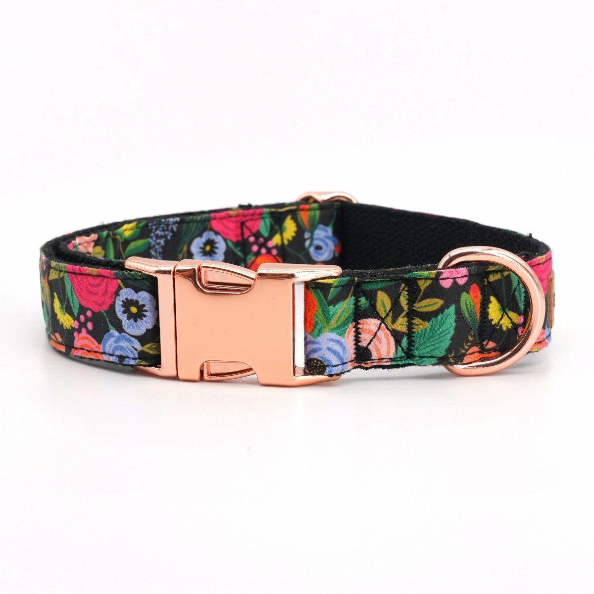 Collars | Dogs Midnight Floral Unbreakable Collar™