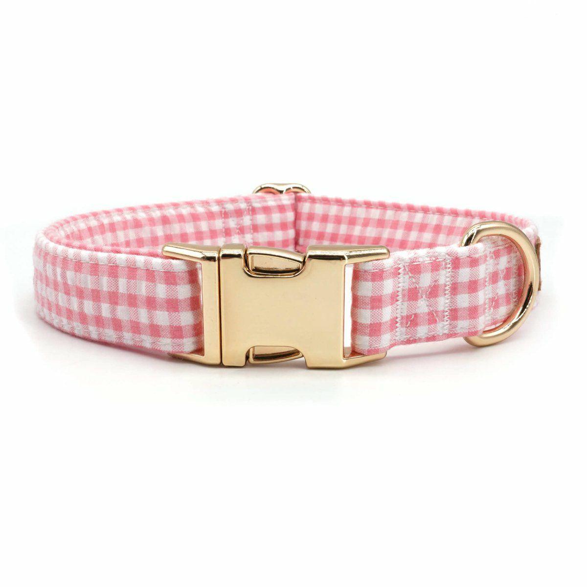 Collars | Dogs Pink Gingham Unbreakable Collar™