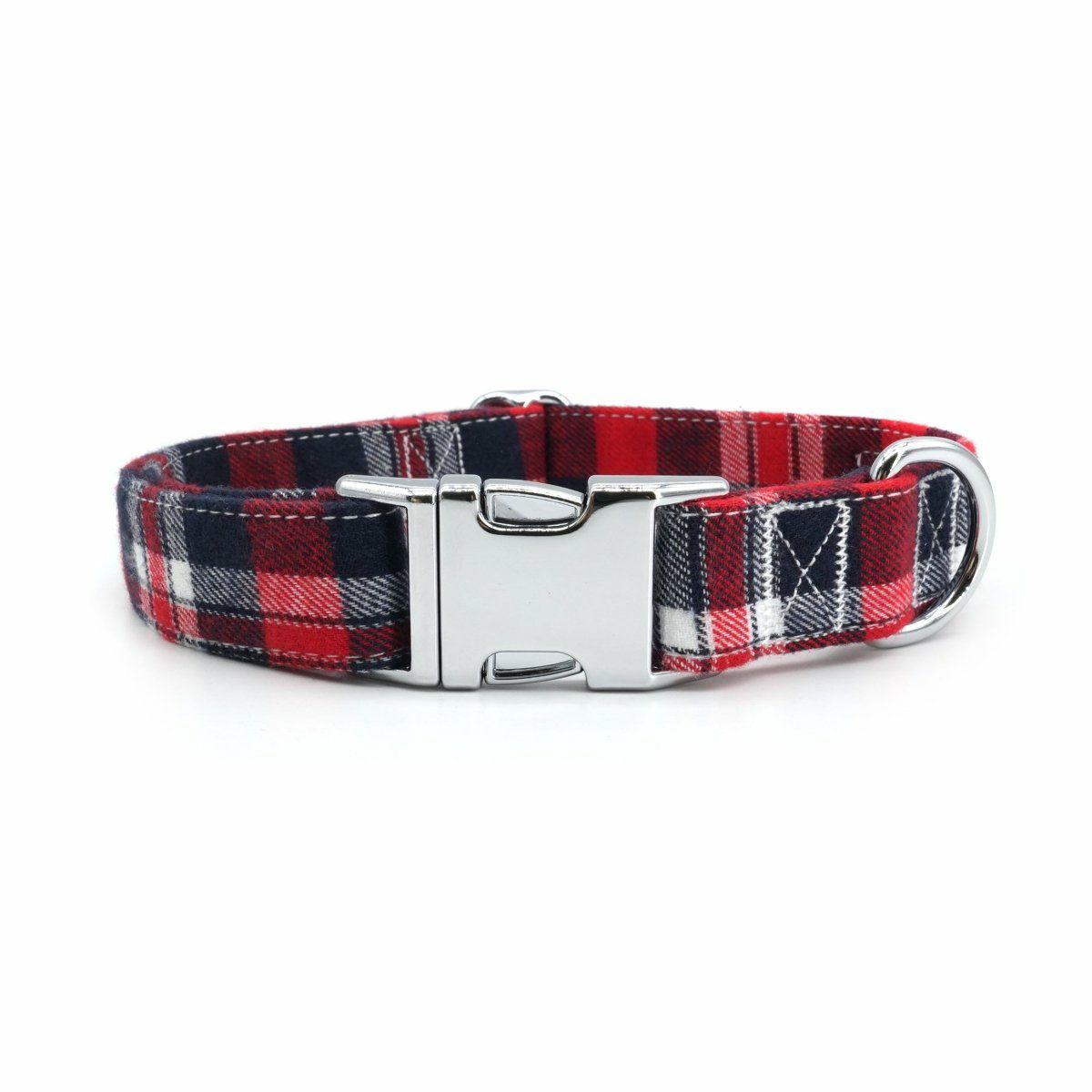 Collars | Dogs Red Plaid Unbreakable Collar™