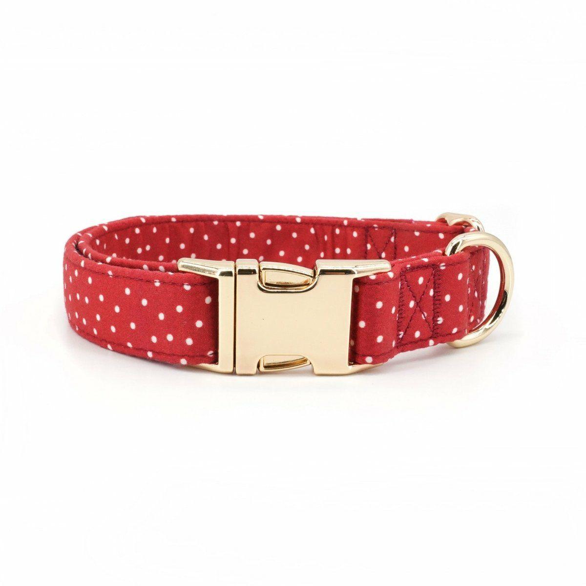 Collars | Dogs Red Polka Dot Unbreakable Collar™