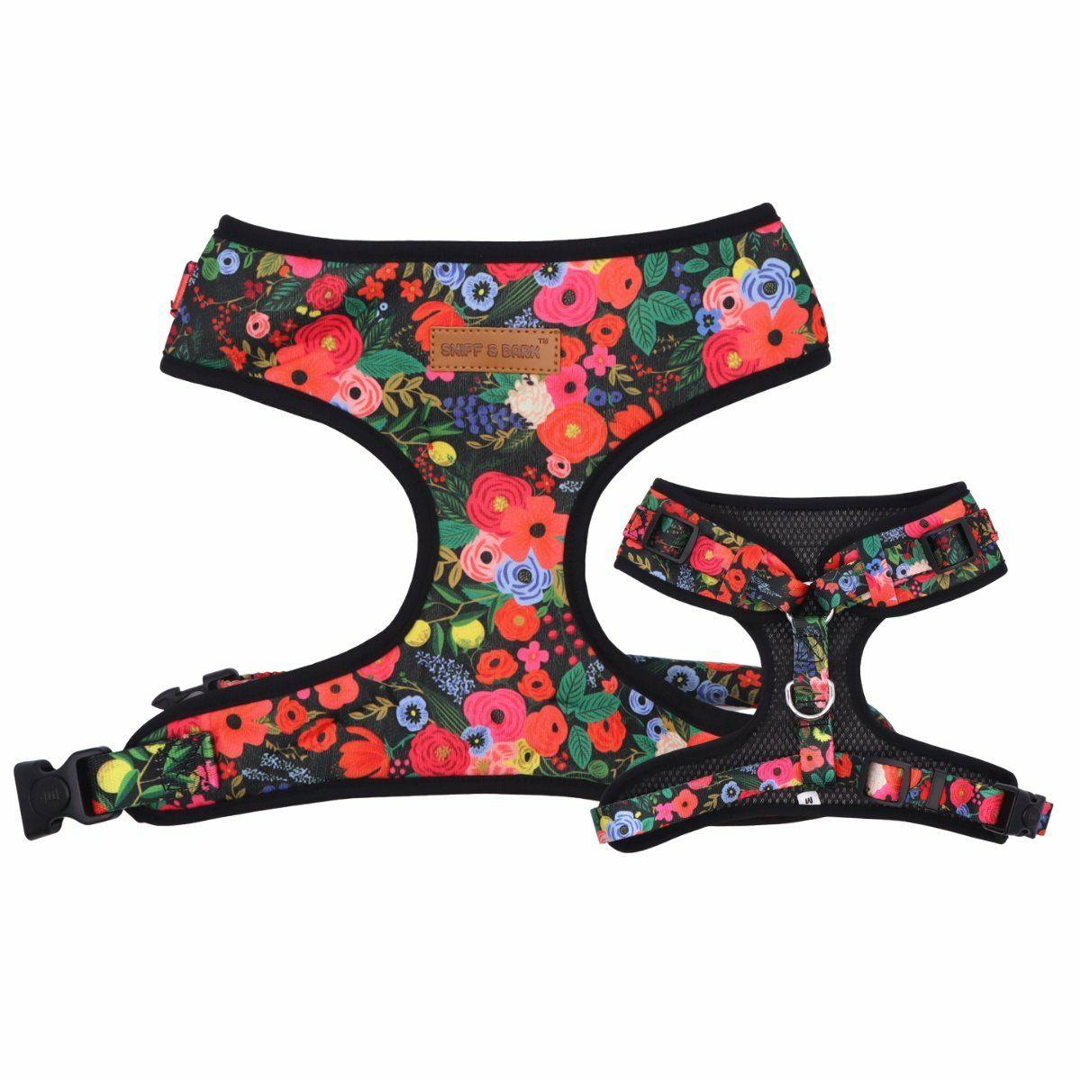 Harness | Dogs Midnight Floral Lockable Harness™