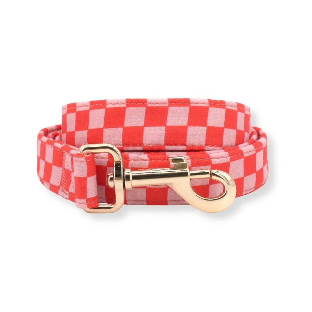 Leash | Dogs Checker Pink Unbreakable Leash™