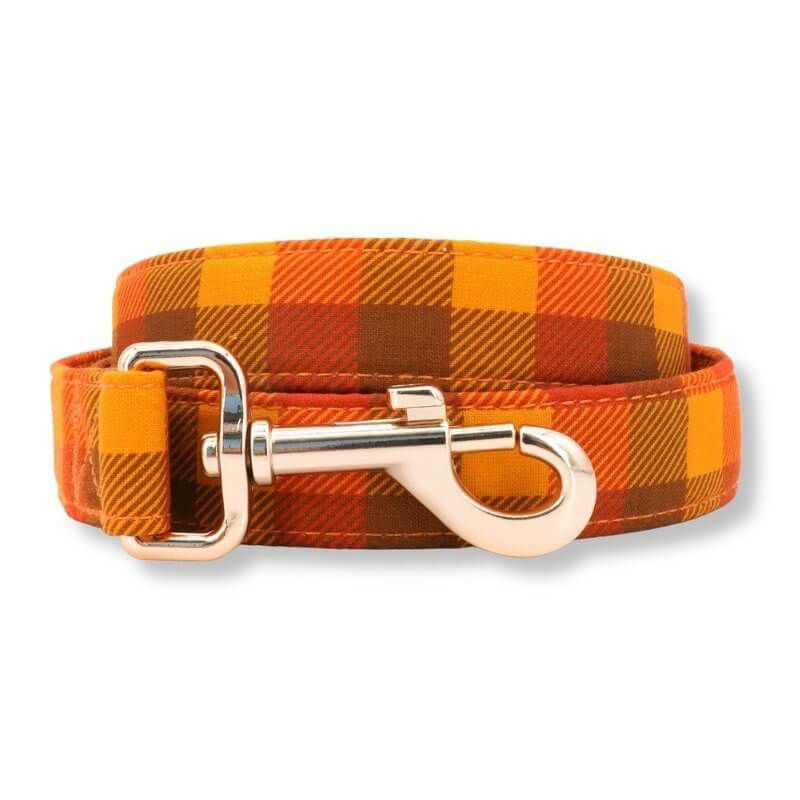 Leash | Dogs Cinnamon Spice Plaid Unbreakable Leash™