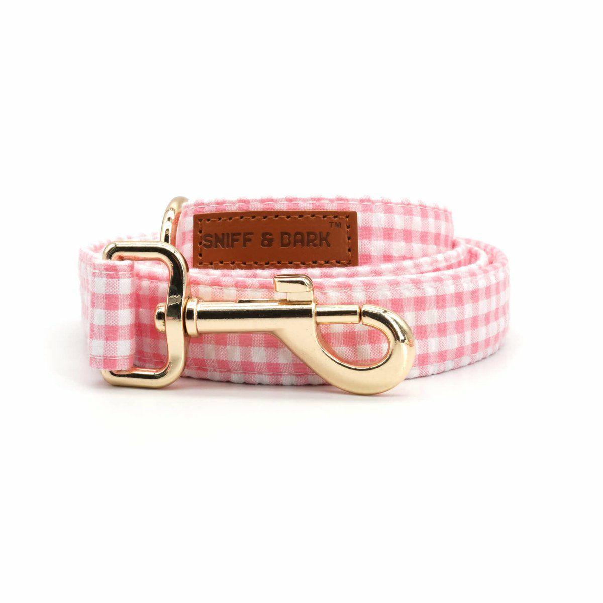 Leash | Dogs Pink Gingham Unbreakable Leash™