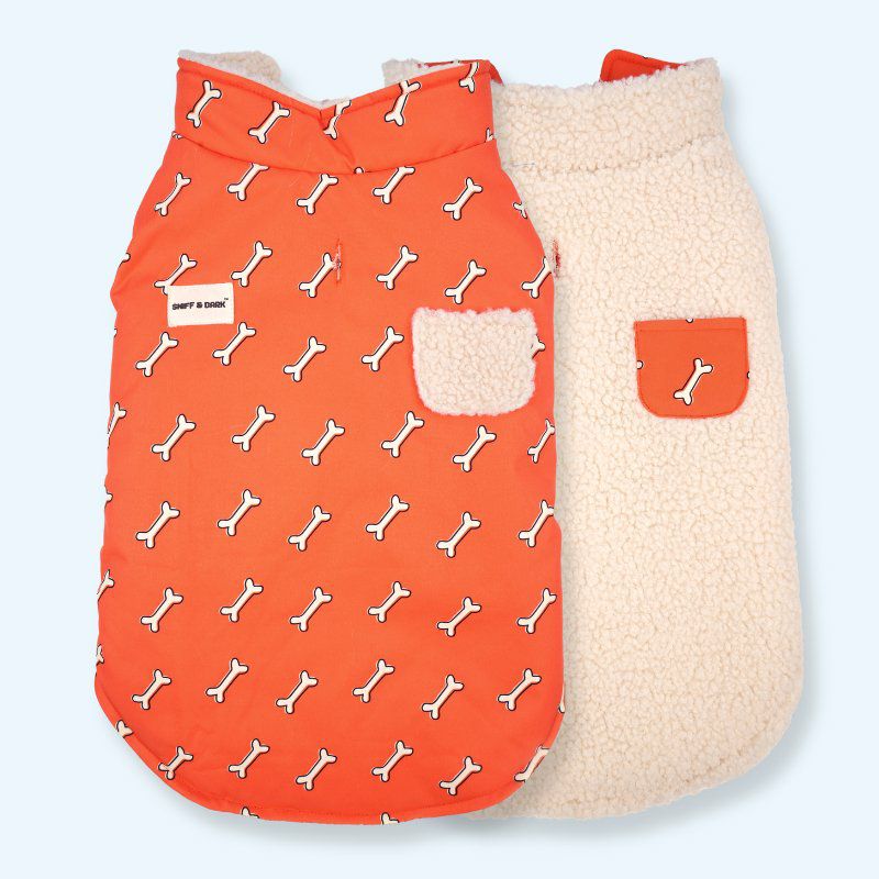 Reversible Cozy Fleece Vest | Dogs Fetch Reversible Cozy Fleece Vest™