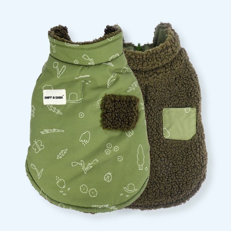 Reversible Cozy Fleece Vest | Dogs Playground Reversible Cozy Fleece Vest™