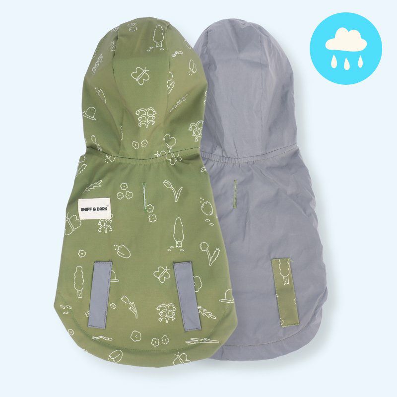 Reversible Zoomies Rain Vest | Dogs Playground Reversible Zoomies Rain Vest™