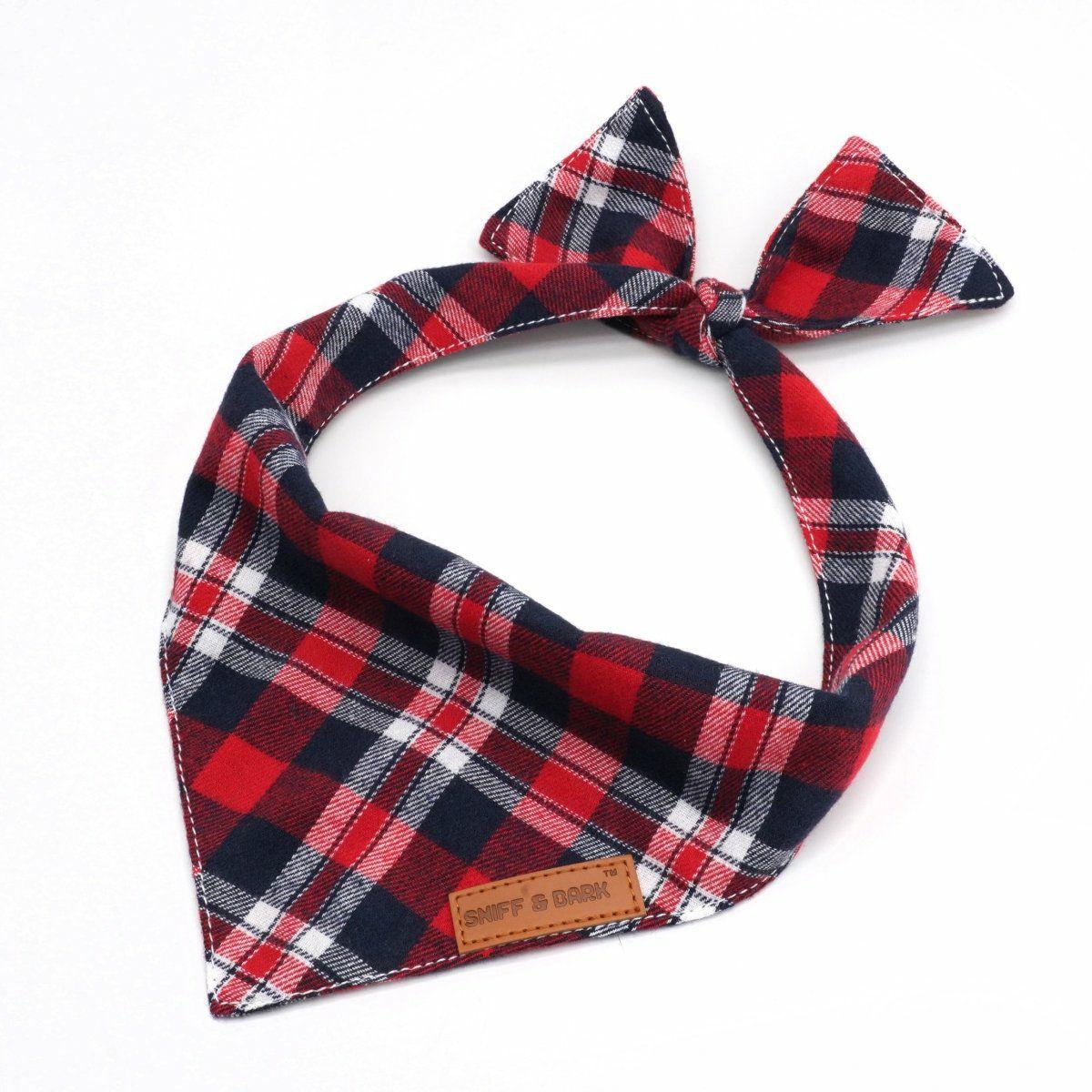 Bandana | Dogs Red Plaid Bandana